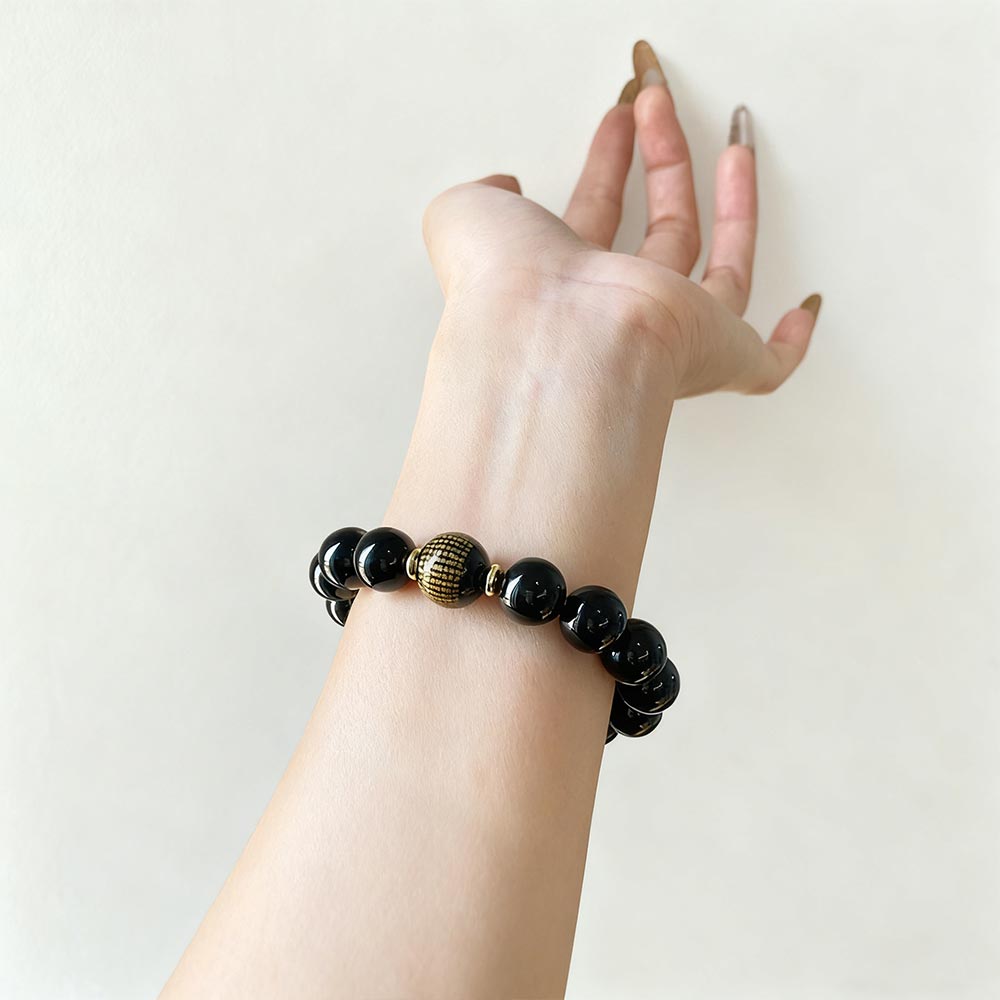Black Obsidian Protection Bracelet