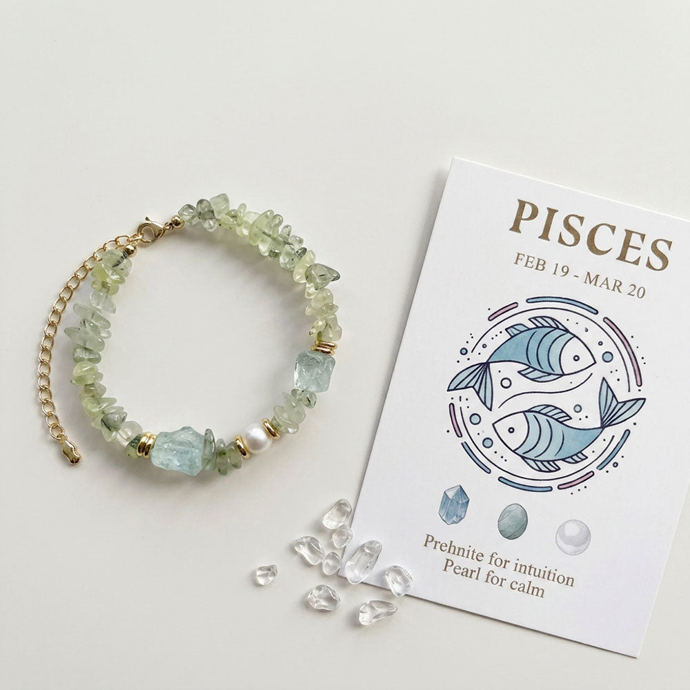 Zodiac Crystal Bracelet Collection – Personalized Energy Bracelets for All 12 Signs