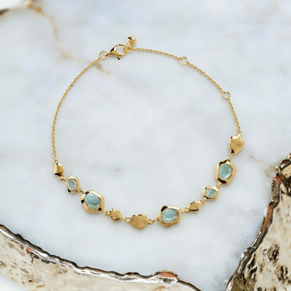 Aquamarine Bracelet