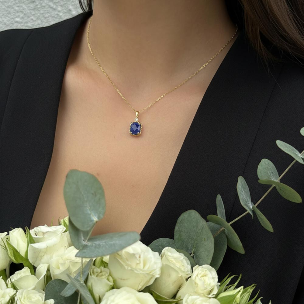 Lapis Lazuli Necklace for Wisdom, Communication & Inner Insight