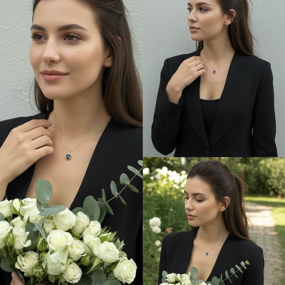 Lapis Lazuli Necklace for Wisdom, Communication & Inner Insight