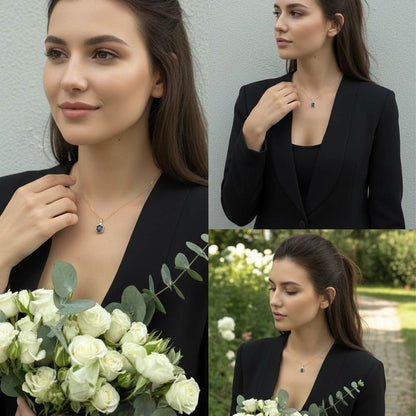 Lapis Lazuli Necklace for Wisdom, Communication & Inner Insight