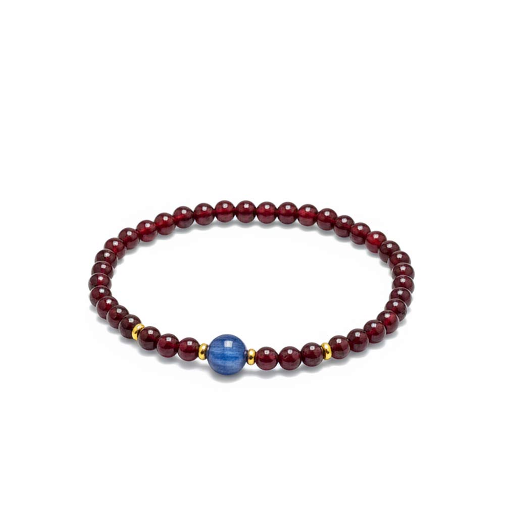 Kyanite Garnet Communication Bracelet