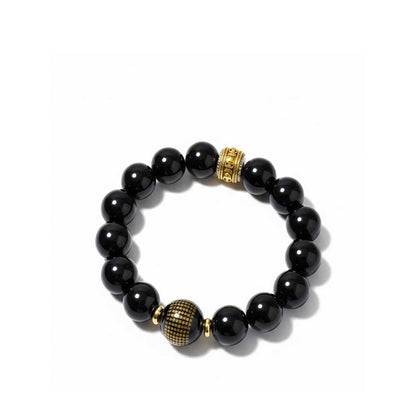 Black Obsidian Protection Bracelet