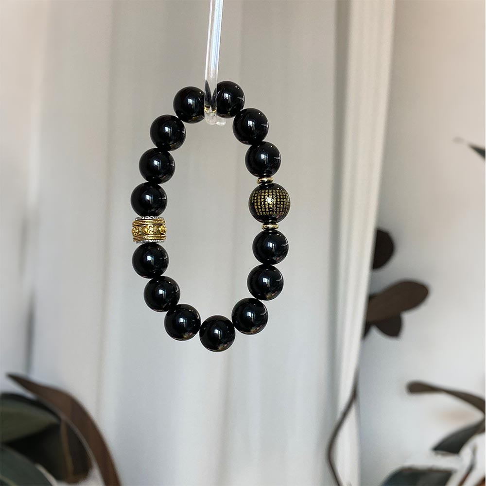 Black Obsidian Protection Bracelet