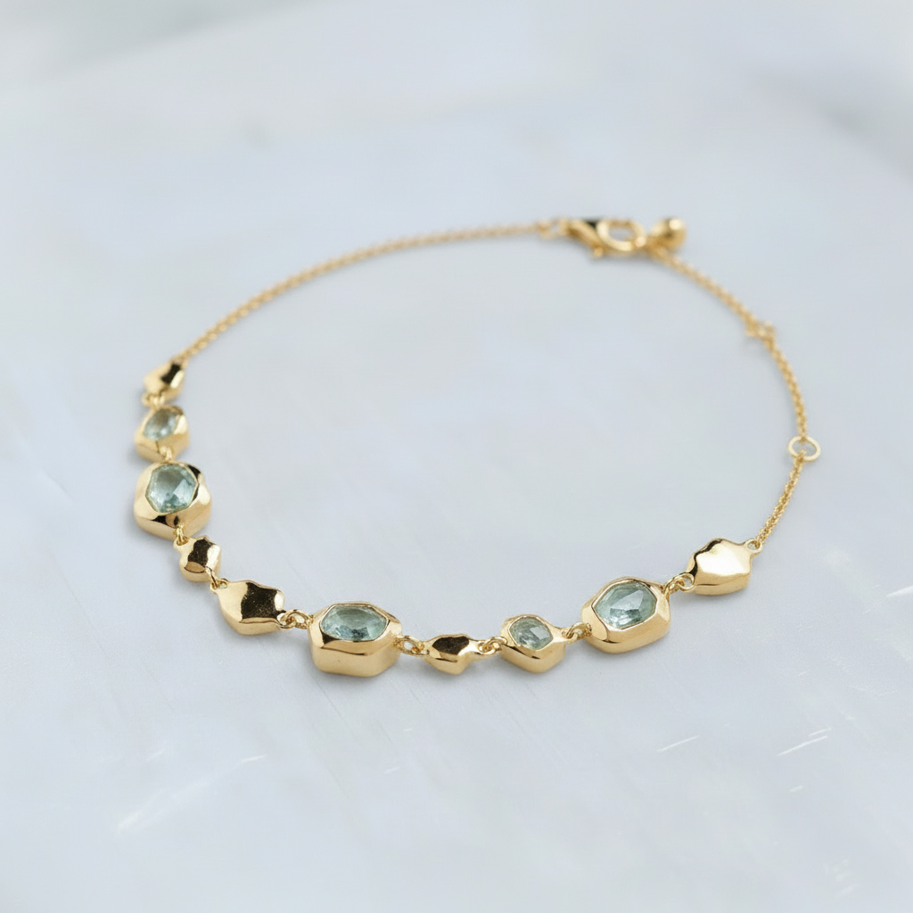 Aquamarine Bracelet