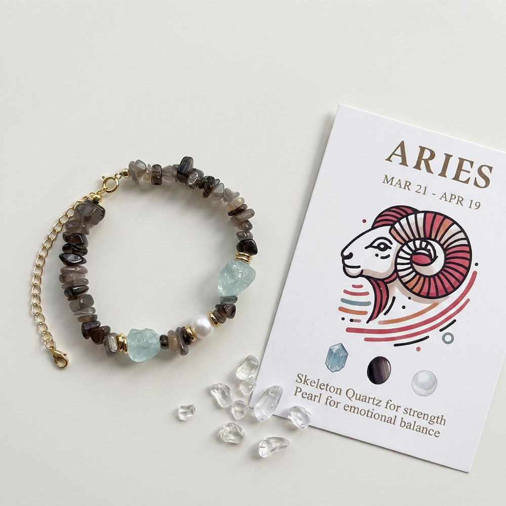 Zodiac Crystal Bracelet Collection – Personalized Energy Bracelets for All 12 Signs