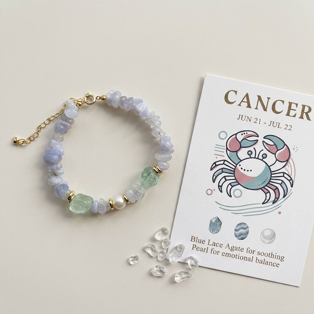 Zodiac Crystal Bracelet Collection – Personalized Energy Bracelets for All 12 Signs