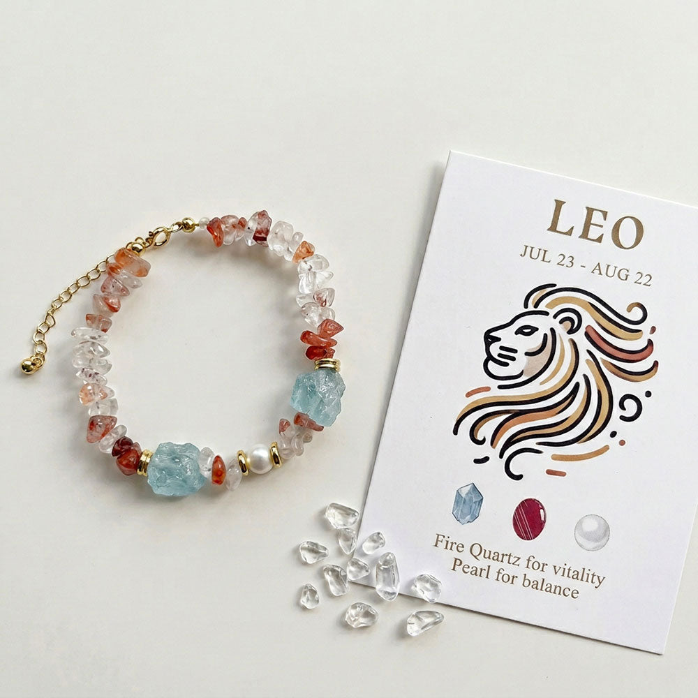 Zodiac Crystal Bracelet Collection – Personalized Energy Bracelets for All 12 Signs