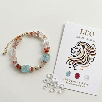 Zodiac Crystal Bracelet Collection – Personalized Energy Bracelets for All 12 Signs