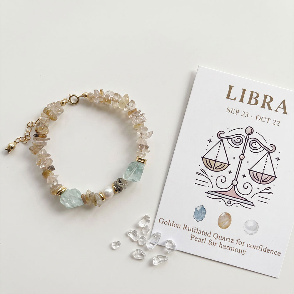 Zodiac Crystal Bracelet Collection – Personalized Energy Bracelets for All 12 Signs