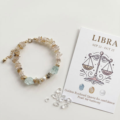 Zodiac Crystal Bracelet Collection – Personalized Energy Bracelets for All 12 Signs