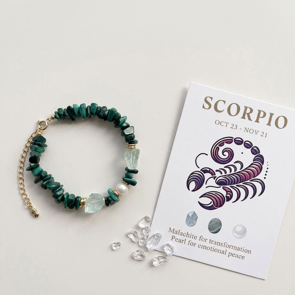 Zodiac Crystal Bracelet Collection – Personalized Energy Bracelets for All 12 Signs