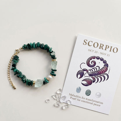 Zodiac Crystal Bracelet Collection – Personalized Energy Bracelets for All 12 Signs