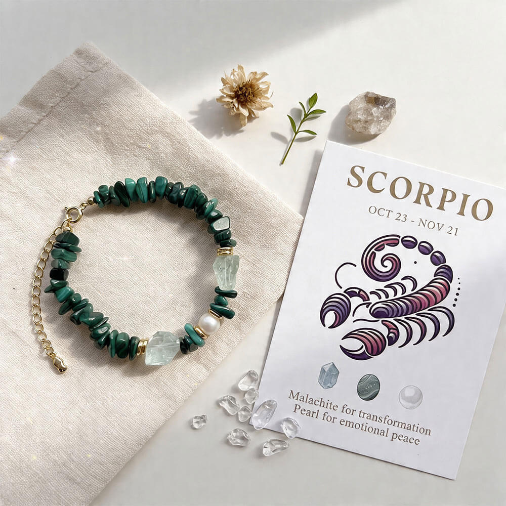 Zodiac Crystal Bracelet Collection – Personalized Energy Bracelets for All 12 Signs