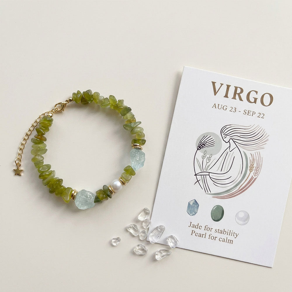 Zodiac Crystal Bracelet Collection – Personalized Energy Bracelets for All 12 Signs