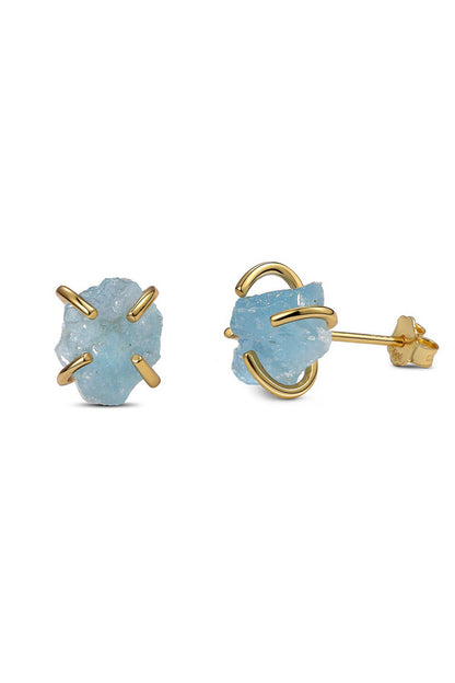Calm & Clarity Aquamarine Earrings