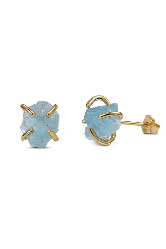 Calm & Clarity Aquamarine Earrings