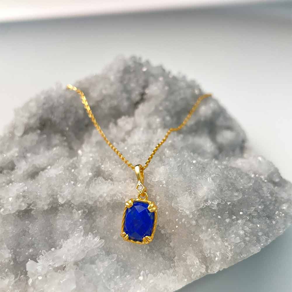 Lapis Lazuli Necklace for Wisdom, Communication & Inner Insight