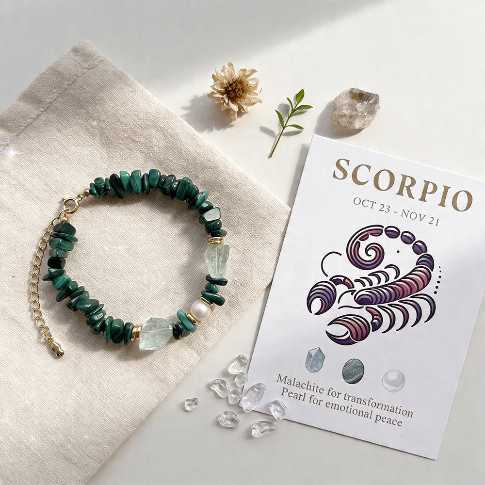 Zodiac Crystal Bracelet Collection – Personalized Energy Bracelets for All 12 Signs