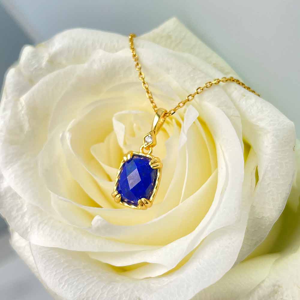 Lapis Lazuli Necklace for Wisdom, Communication & Inner Insight