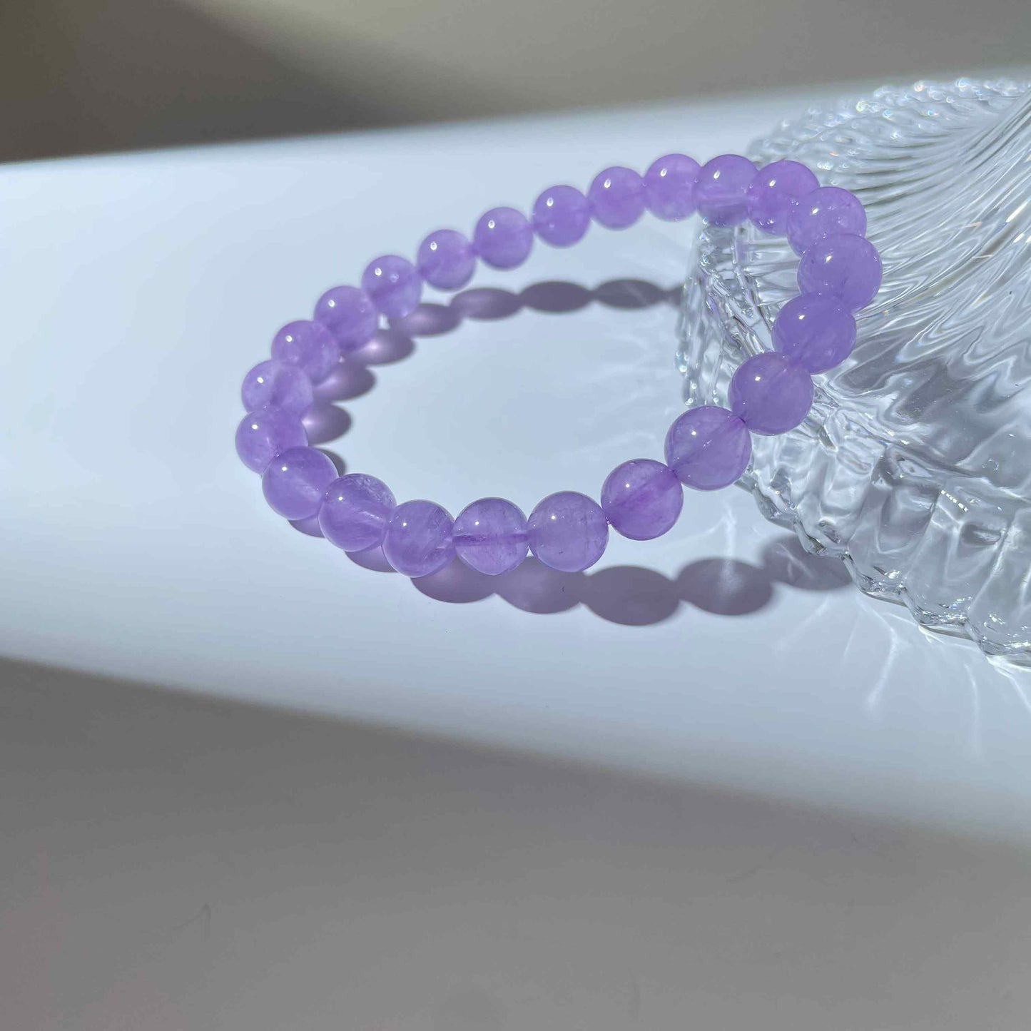 Lavender Amethyst Bracelet for Calm, Balance & Gentle Healing