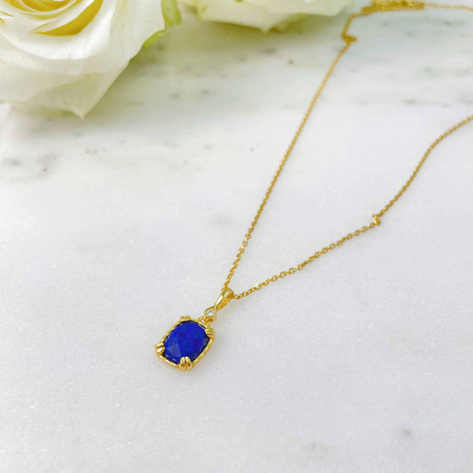 Lapis Lazuli Necklace for Wisdom, Communication & Inner Insight