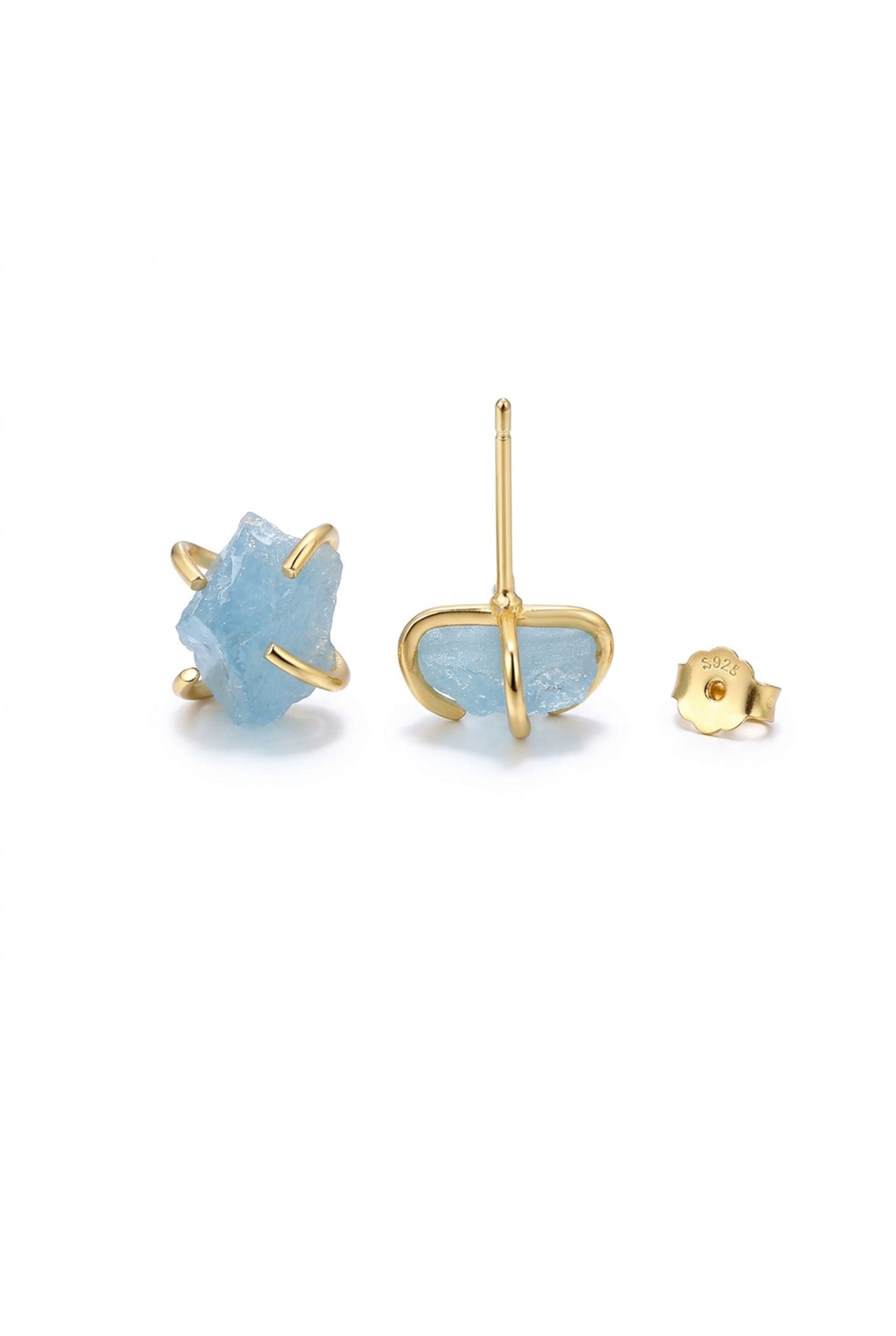 Calm & Clarity Aquamarine Earrings