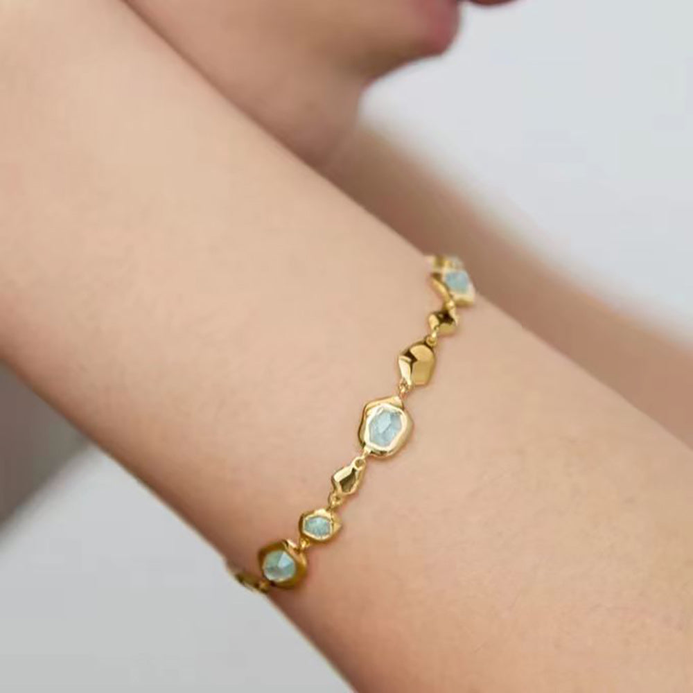 Aquamarine Bracelet
