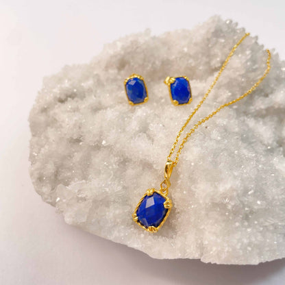 Lapis Lazuli Necklace for Wisdom, Communication & Inner Insight
