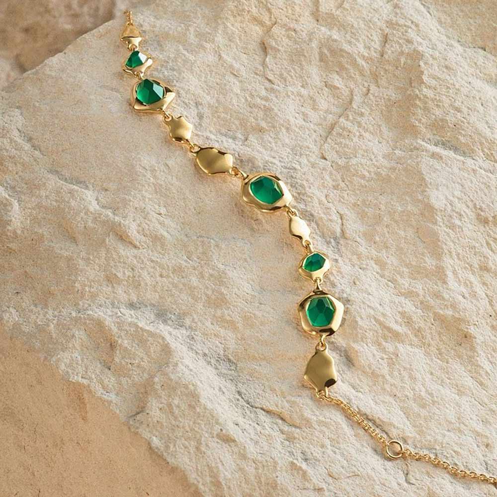 Green Agate Bracelet