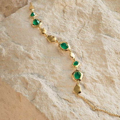 Green Agate Bracelet